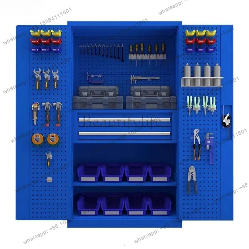 Workshop Tools And Safety - ตู้เก็บเครื่องมือ ตู้เครื่องมือช่าง ตู้เครื่องมือแบบสองประตู ตู้เก็บของโรงงาน ตู้เก็บเครื่องมือแบบปลอดภัย