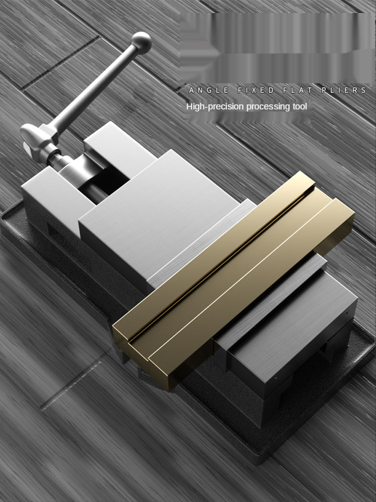 Bench Vise Swivel - เครื่องกัด Lockdown Vise เครื่องหนัก Vise แบบแบนพร้อมฐานหมุนได้