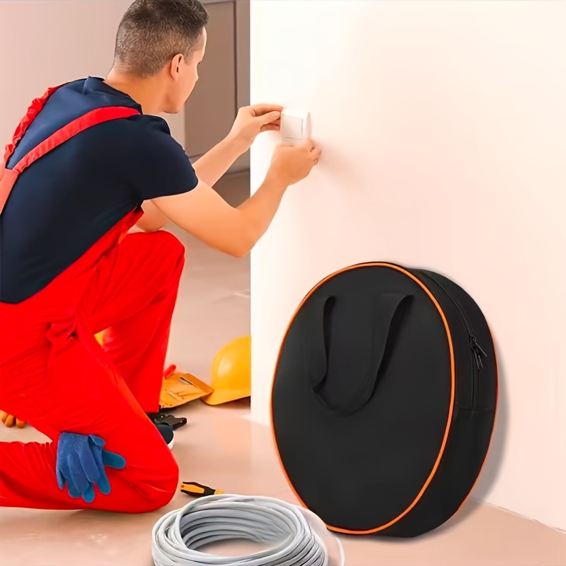 Workshop Tools Organizing - กระเป๋าเก็บเครื่องมือทรงกลม 1 ชิ้น เหมาะสำหรับรถบ้าน การทำสวน และการจัดเก็บเครื่องมือในโรงงาน