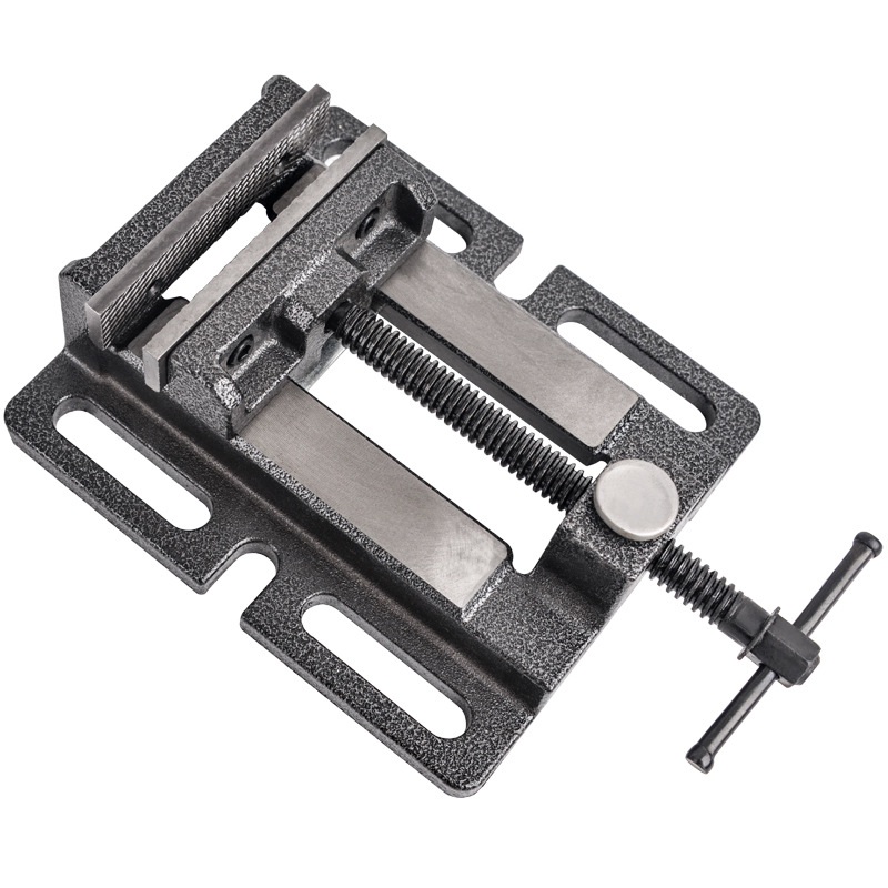 Bench Vise Swivel - คีมปากแบนแบบปรับได้ คีมปากแบนแบบปรับได้ ความแม่นยำสูง พร้อมฐานหมุนสำหรับโต๊ะทำงาน 3-5 นิ้ว