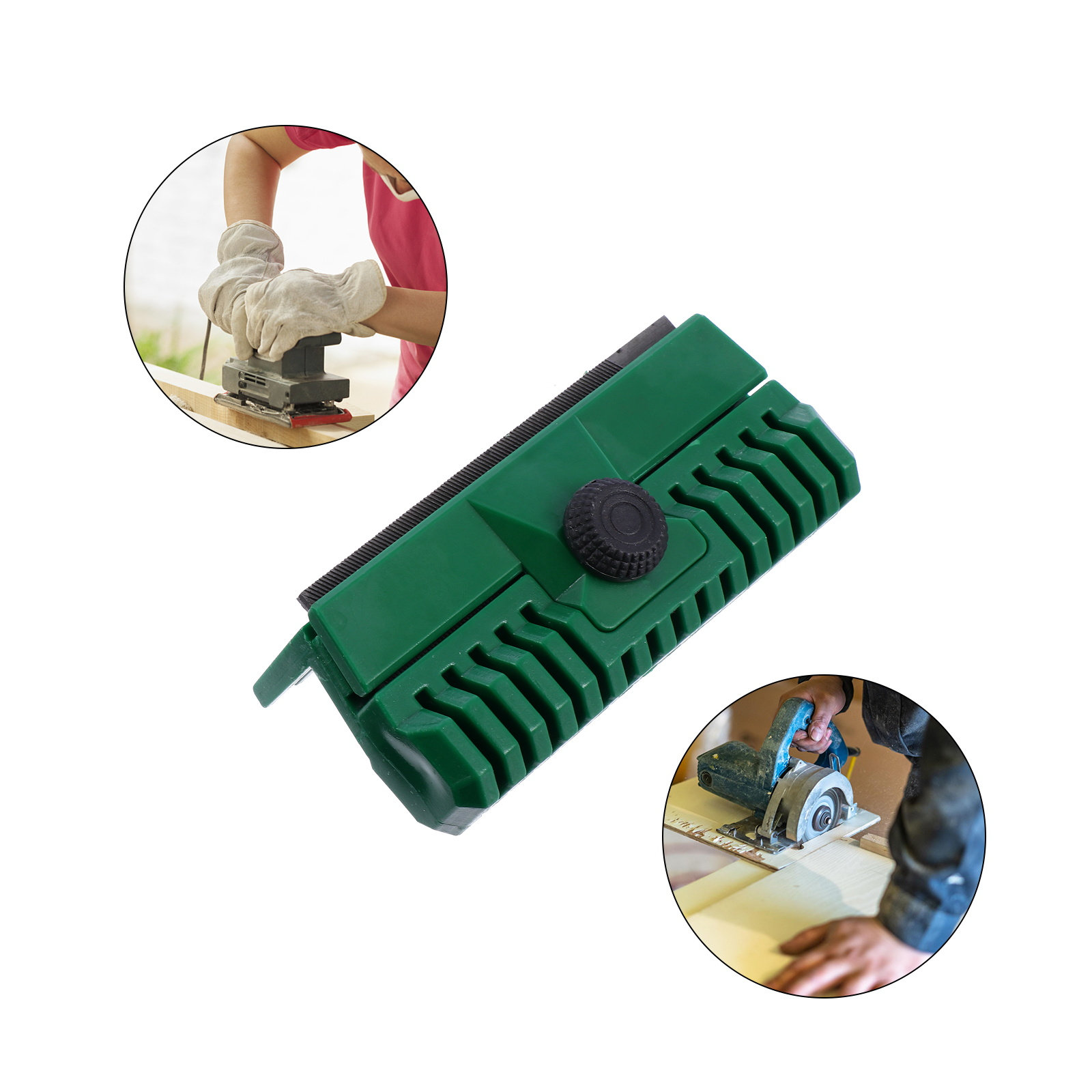 Workshop Tools And Safety - เครื่องมือลับคมโซ่เลื่อยยนต์พลาสติก วัสดุอัลลอยด์ เหมาะสำหรับลับคมโซ่เลื่อยยนต์ ใช้ในงานไม้ พร้อมอุปกรณ์ยึดเพื่อความปลอดภัยในสถานที่ทำงาน