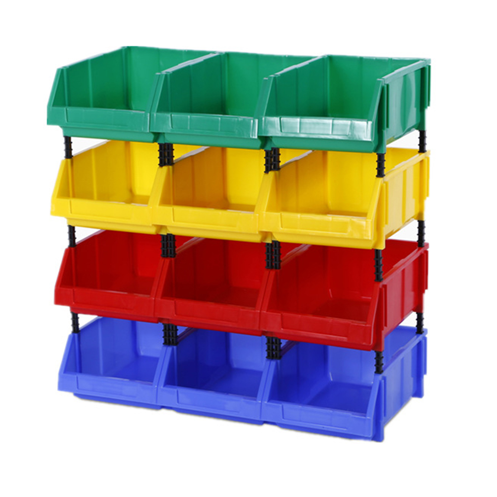Workshop Tools Classification - ใหม่วัตถุดิบความปลอดภัยเครื่องมือกล่องเก็บสกรูชิ้นส่วนฮาร์ดแวร์การจําแนกกล่องชุด Workshop ชั้นวางโหลดแบริ่ง 30 กก