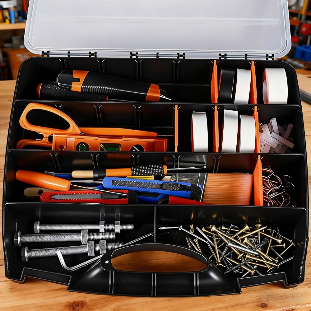 กล่องจัดระเบียบอเนกประสงค์ 12  - Workshop Tools Organizing บทวิจารณ์และราคา