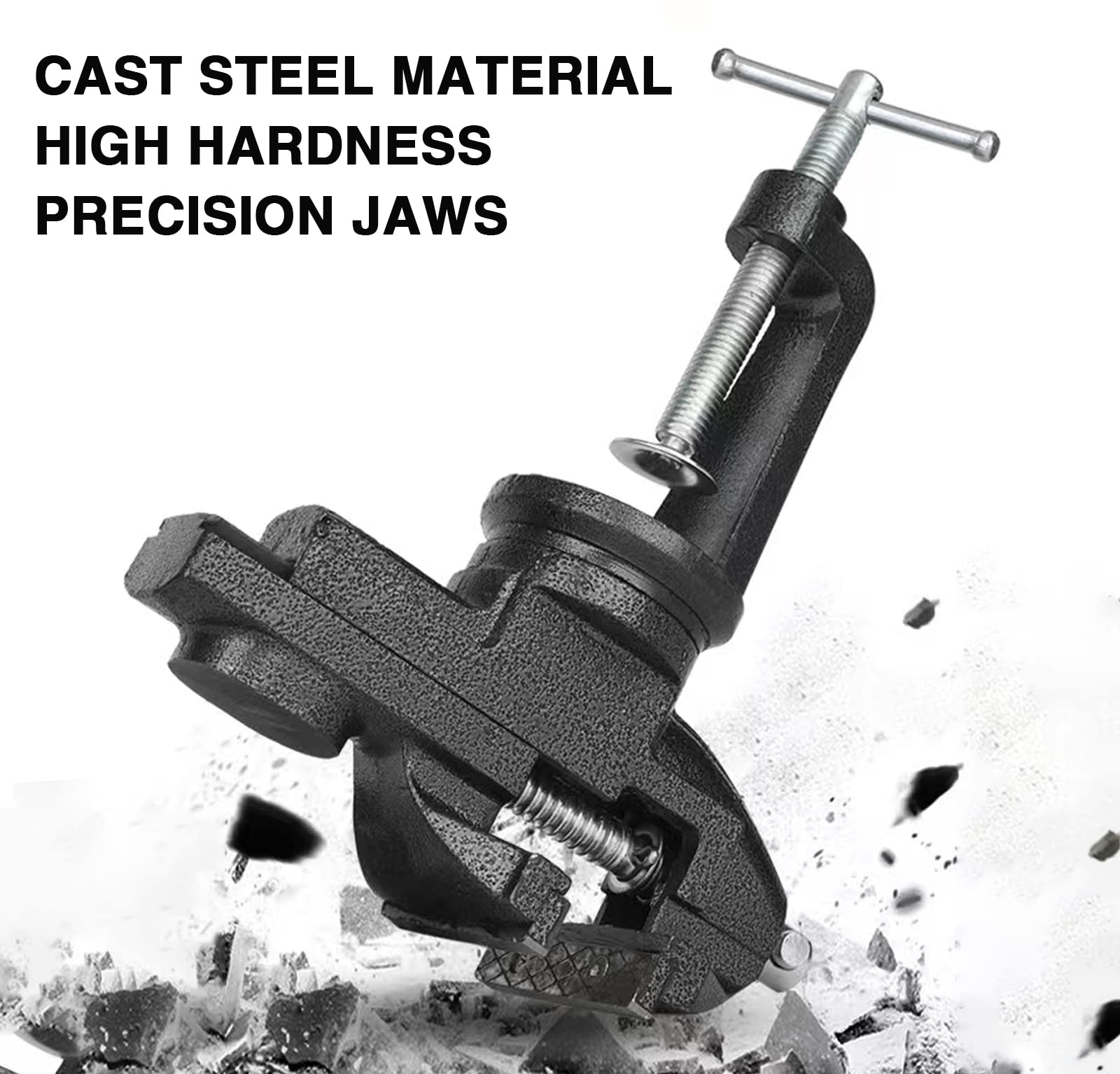 ตัวจับโต๊ะอเนกประสงค์แบบหนัก ต - Bench Vise Swivel บทวิจารณ์และราคา