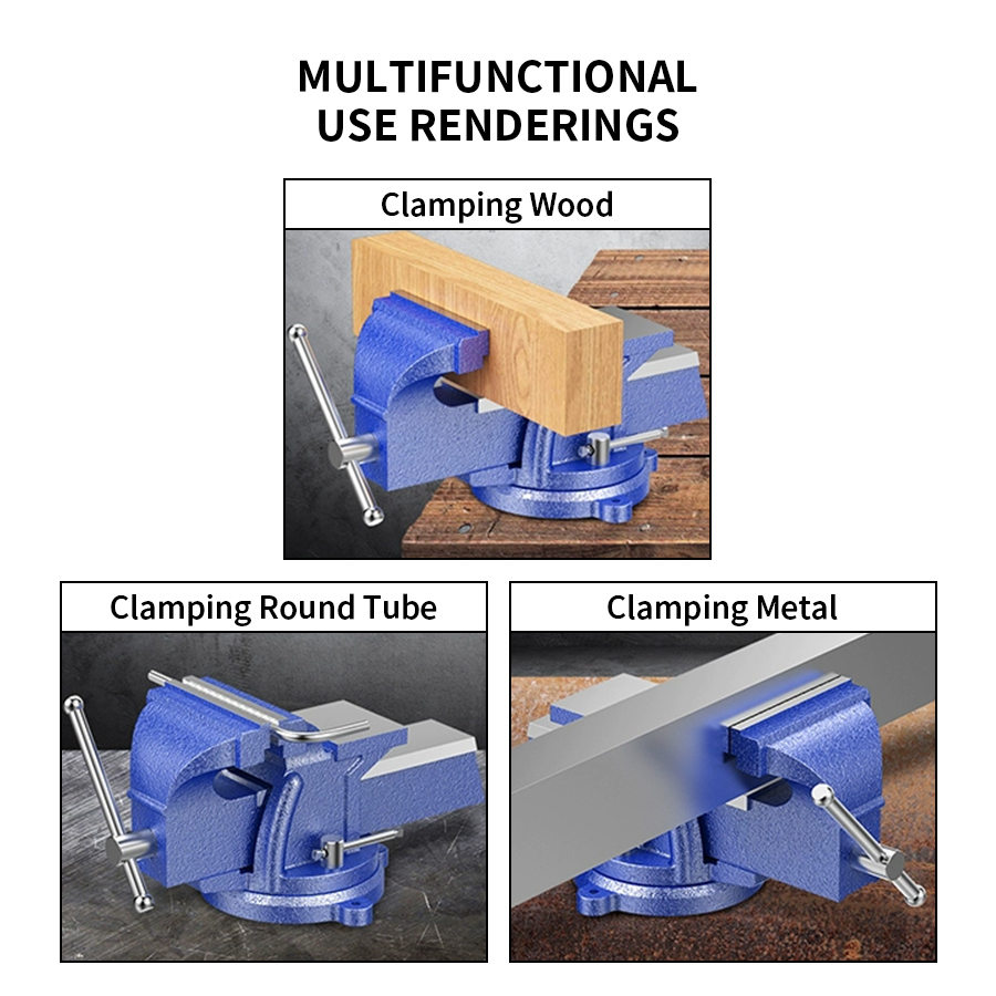 แท่นจับชิ้นงานแบบหนัก 3 นิ้ว น - Bench Vise Swivel บทวิจารณ์และราคา