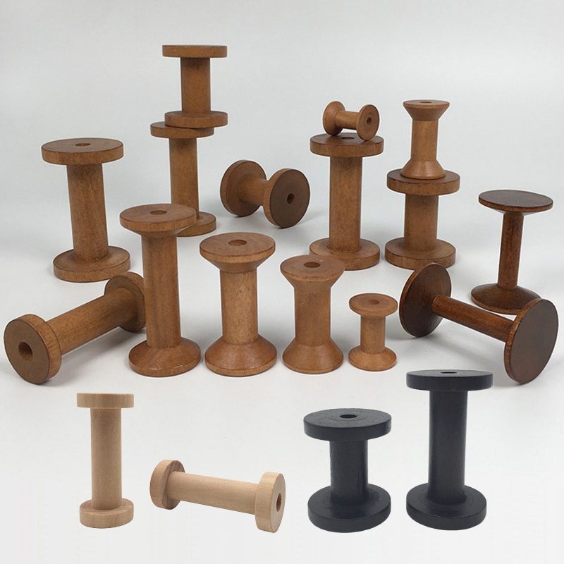 10ชิ้น/เซ็ต spools ไม้ธรรมชาติ - Mechanical Workshop Tools And Equipment บทวิจารณ์และราคา