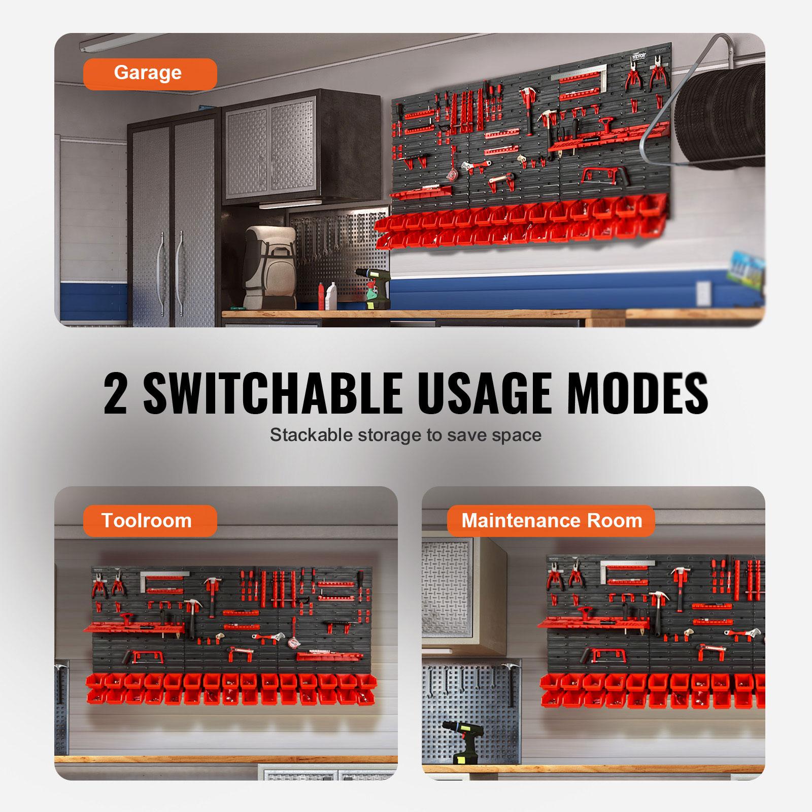 กล่องเก็บเครื่องมือพลาสติก ABS - Workshop Tools Organizing บทวิจารณ์และราคา