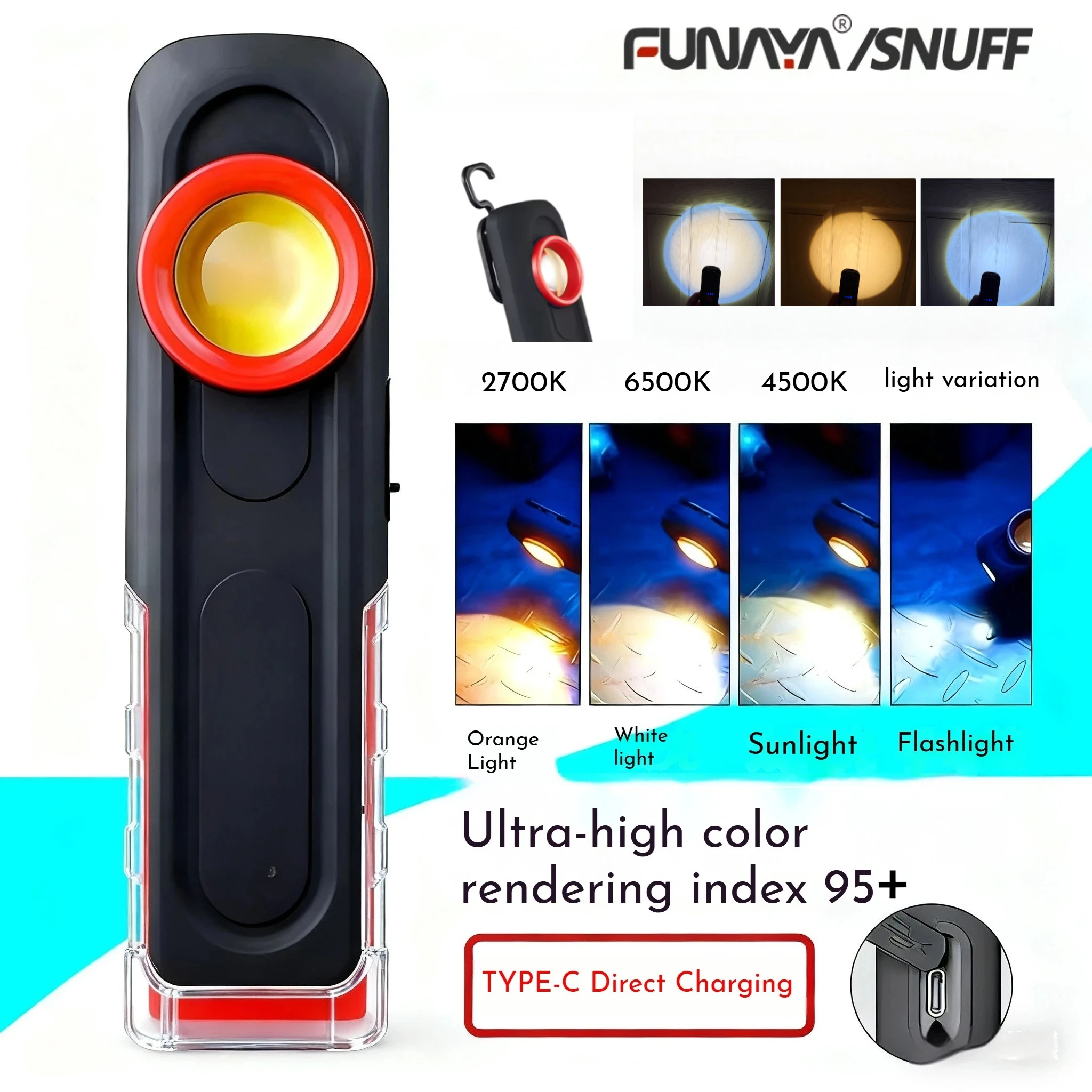 ไฟฉายพกพา FUNAYA สำหรับงานดูแล - Tools Work บทวิจารณ์และราคา