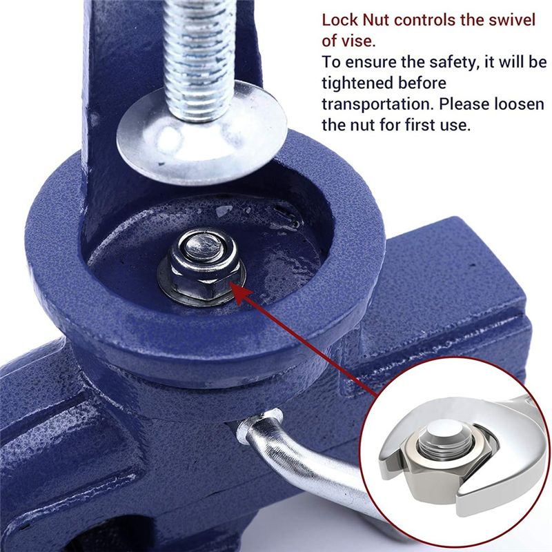 KYCOR-Bench Clamps ชุดจับยึดแบ - Bench Vise Swivel บทวิจารณ์และราคา