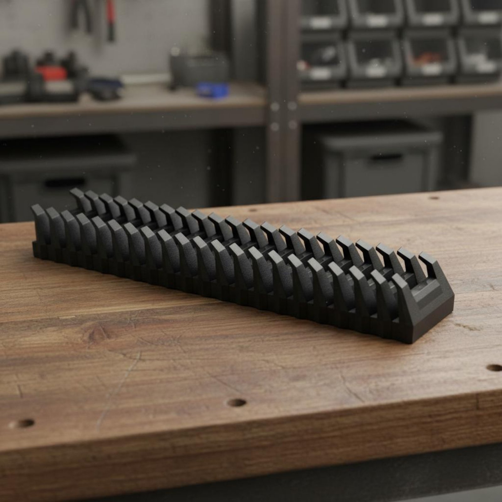 รางเก็บประแจพร้อมป้ายระบุขนาด  - Tools For Garage บทวิจารณ์และราคา