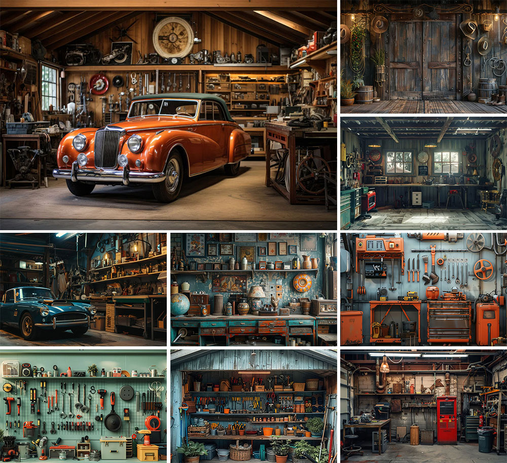 Mehofondการถ่ายภาพพื้นหลังVINT - Workshop Tools Photos บทวิจารณ์และราคา