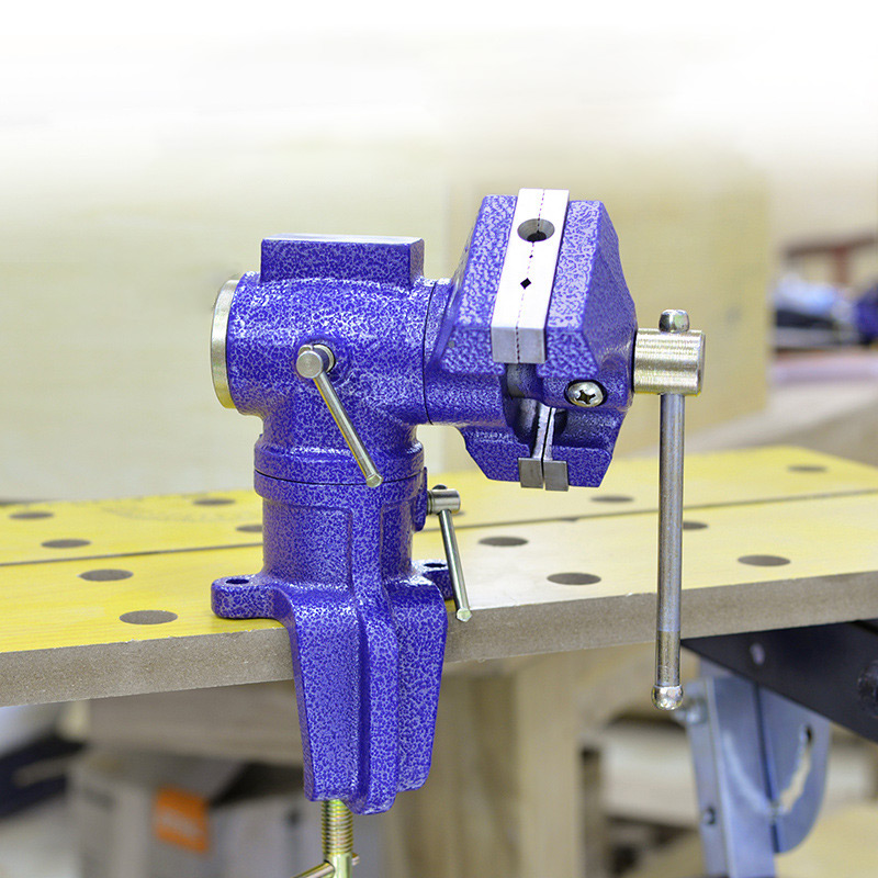 แท่นจับชิ้นงานแบบหมุนได้ 360 อ - Bench Vise Swivel บทวิจารณ์และราคา