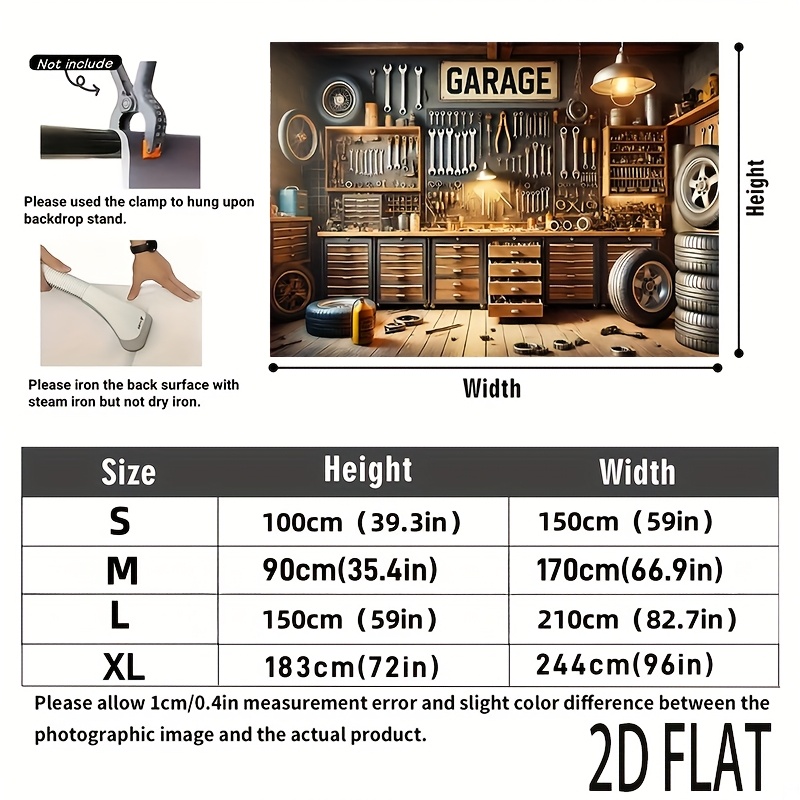 ฉากหลังงานปาร์ตี้ธีมช่างซ่อมรถ - Workshop Tools Photos บทวิจารณ์และราคา