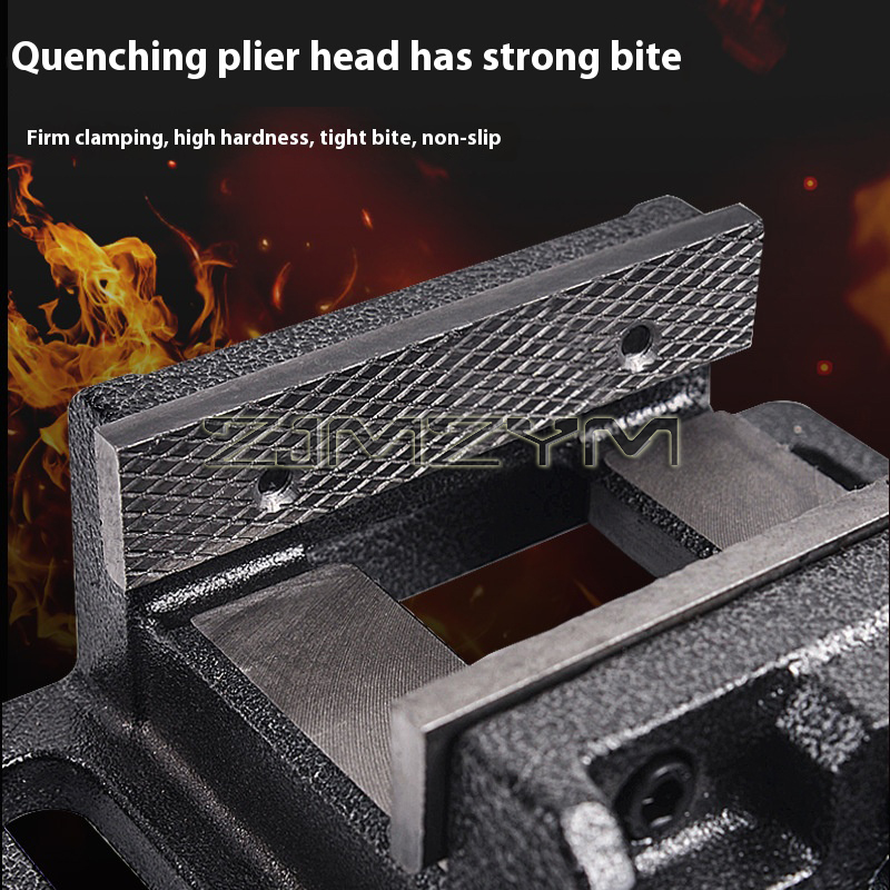 คีมปากแบนแบบปรับได้ คีมปากแบนแ - Bench Vise Swivel บทวิจารณ์และราคา