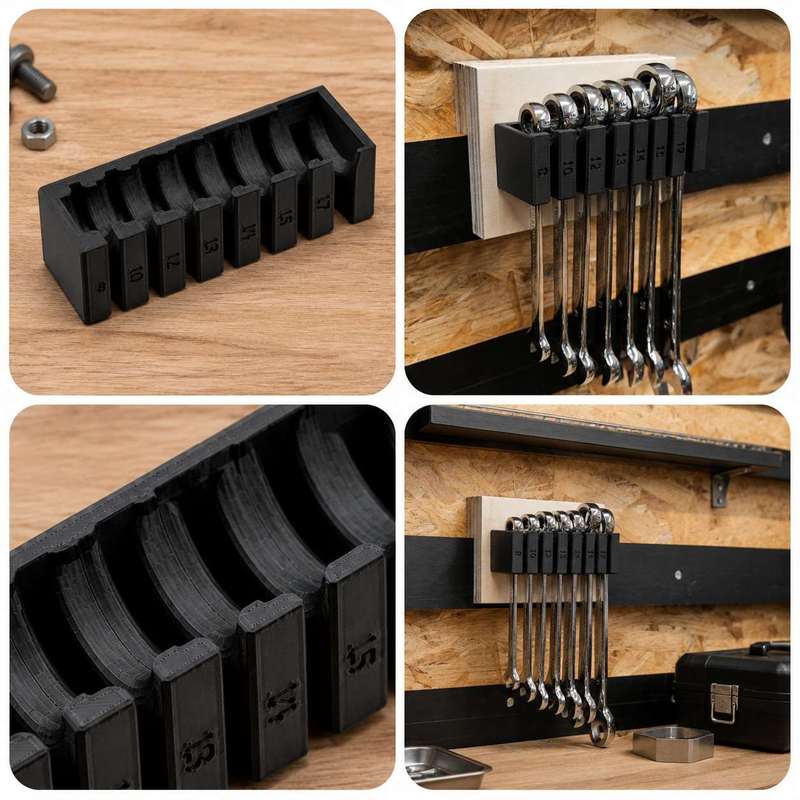 ที่แขวนประแจติดผนังสำหรับจัดเก - Workshop Tools Organizing บทวิจารณ์และราคา
